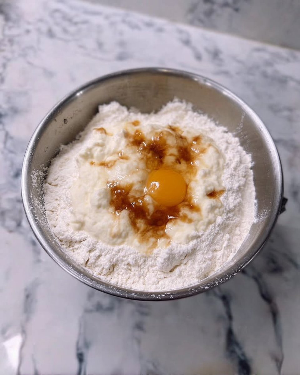 Chiffon Cake 12 bowls of separated eggs flour sugar and oil for chiffon cake
