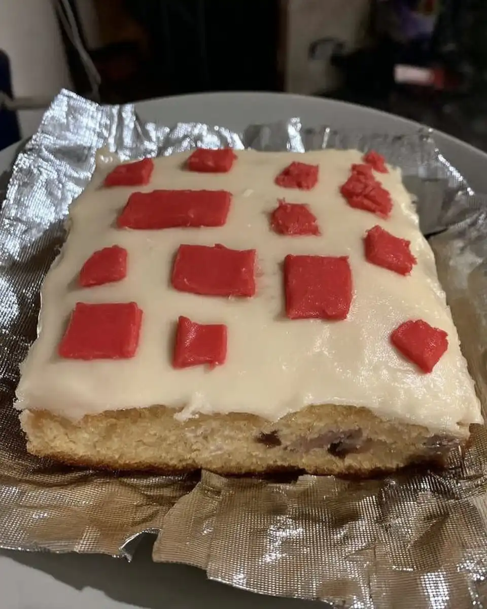 Minecraft Cake 12 Ingredients for Minecraft cake including cocoa powder butter and marzipan