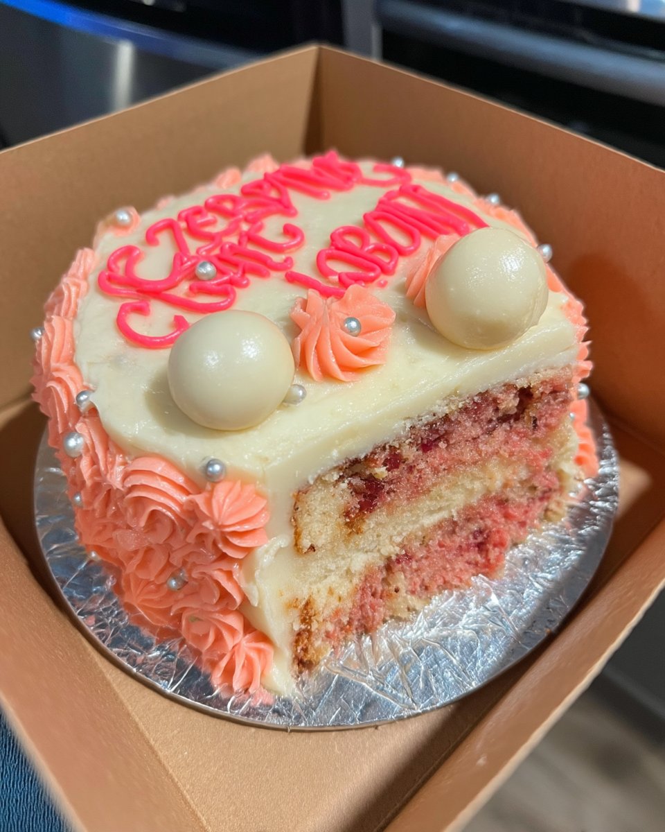 whipped eggs and sugar at ribbon stage next to creme fraiche