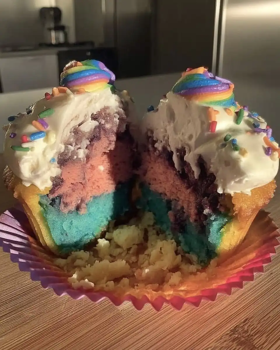 Four bowls of colorful cake batter red blue green yellow