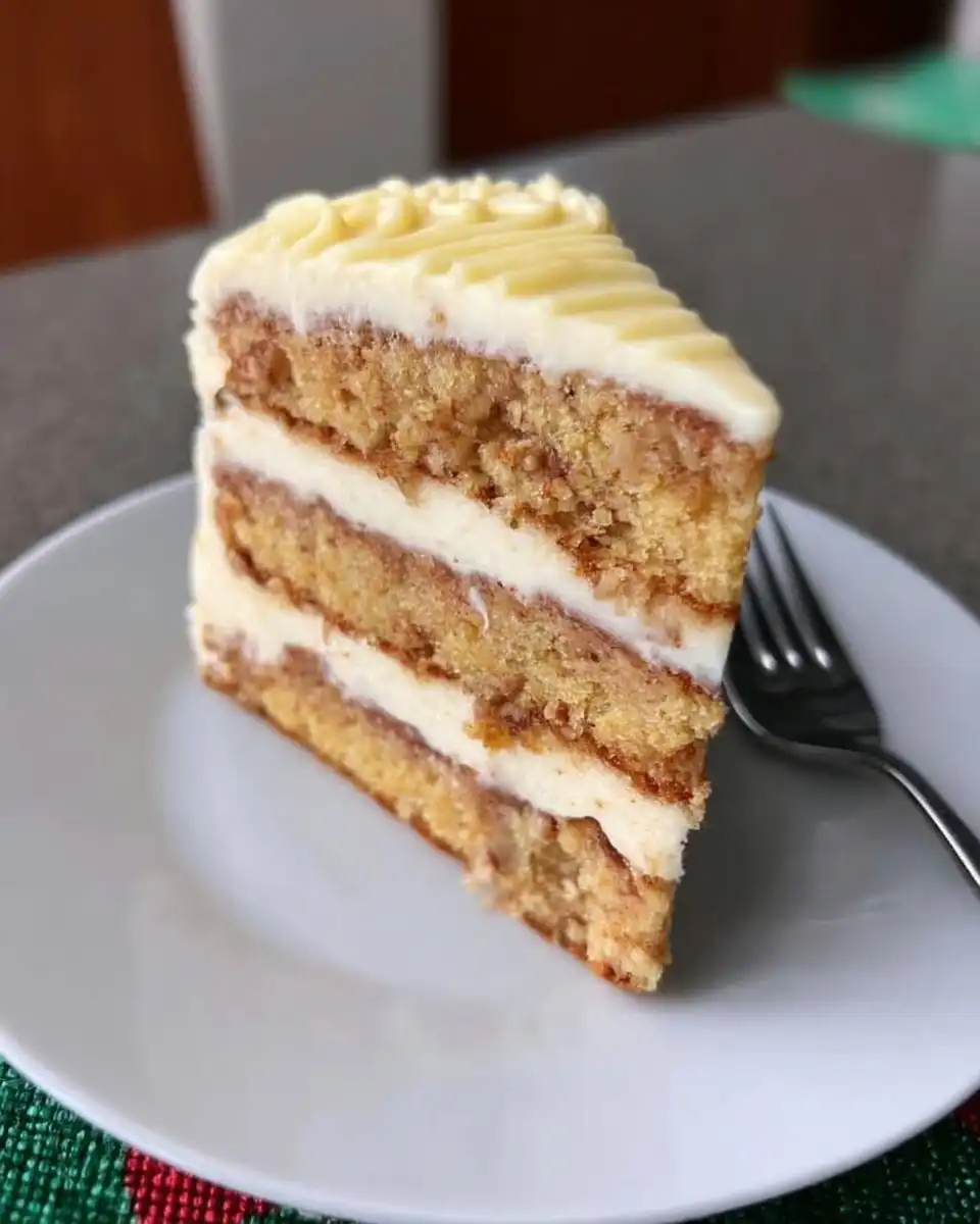 Eggnog Cake 12 Ingredients for eggnog cake including butter sugar and bourbon