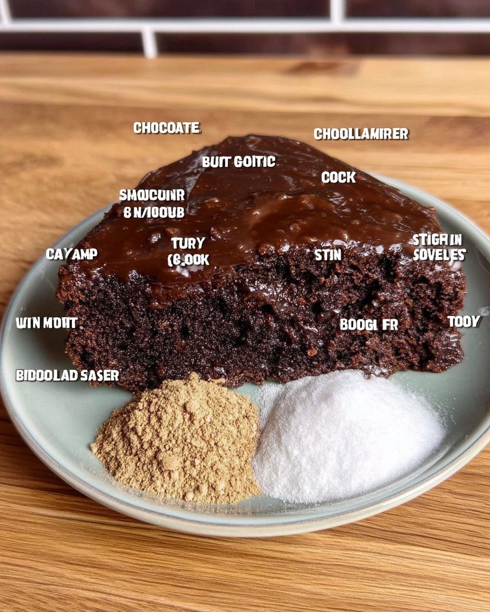 Chocolate Raspberry Cake 12 Bowl of fresh raspberries and dark cocoa powder on a wooden table