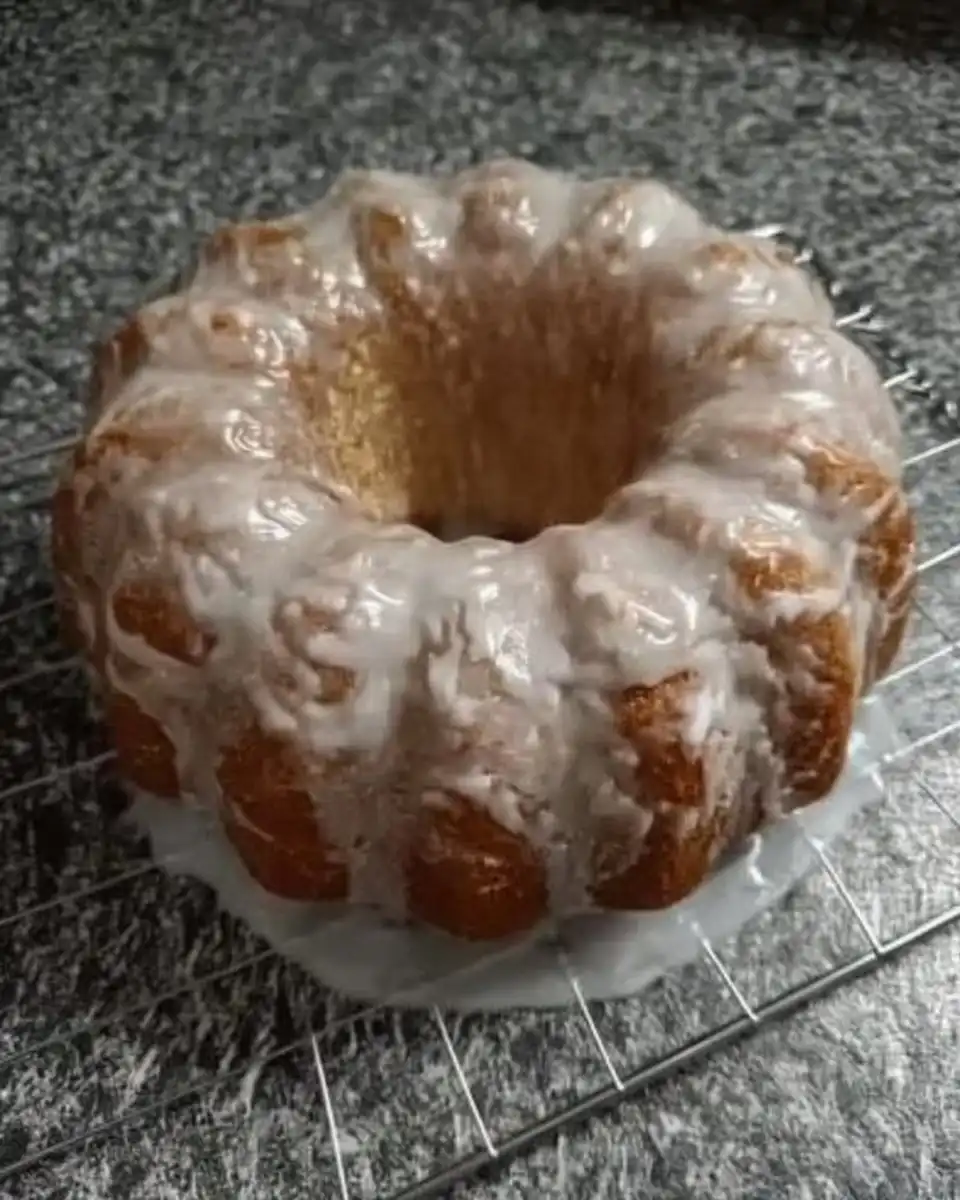 Lemon Pound Cake 13 Close up of lemon pound cake texture showing moist crumb and golden crust