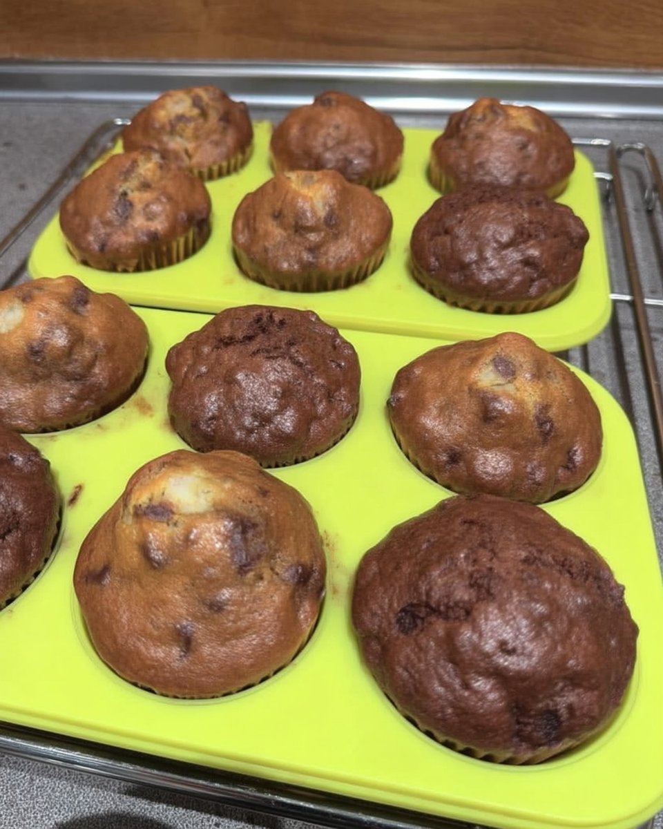 raw mini cake batter in a 9x12 sheet pan ready for baking