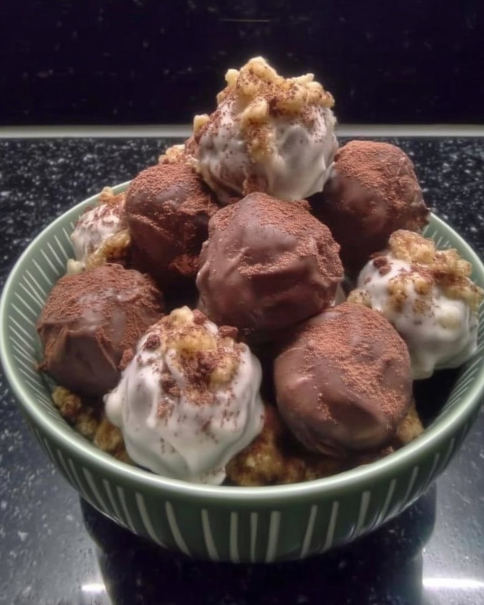 Cake Pops 10 Cross section of a yellow cake pop showing dense texture and thin chocolate coating