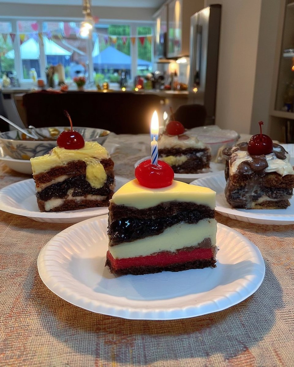 Hand piping black buttercream outlines onto a green cake