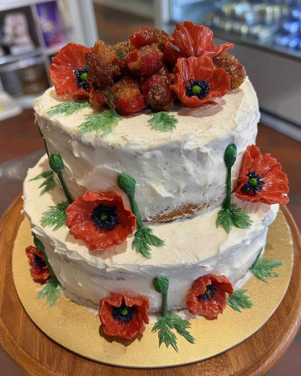 slicing a fondant covered retirement cake with a sharp knife
