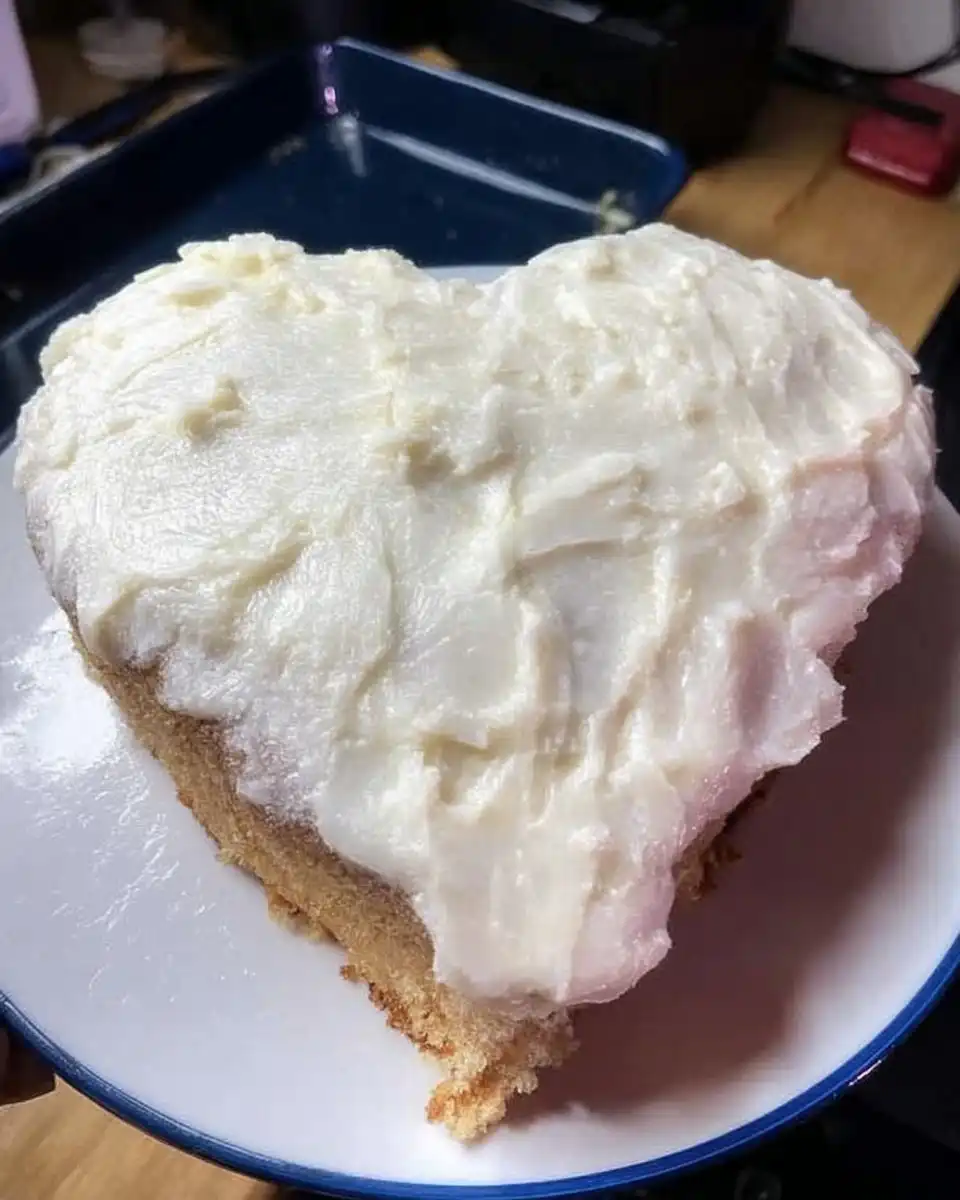 Valentine Cake 12 Ingredients for white cake including softened butter sugar and almond extract