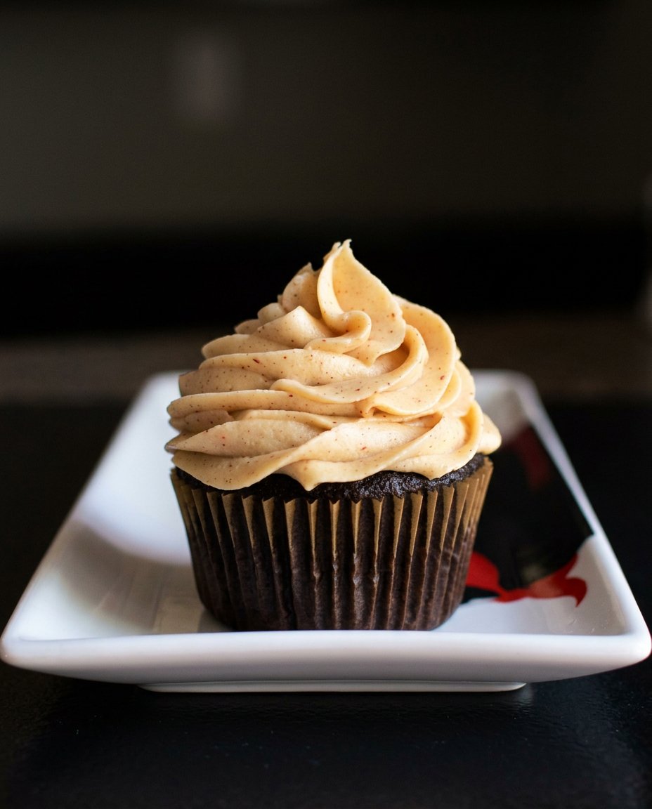 Small Chocolate Cake 14 Detailed piping on a small chocolate cake using ermine frosting