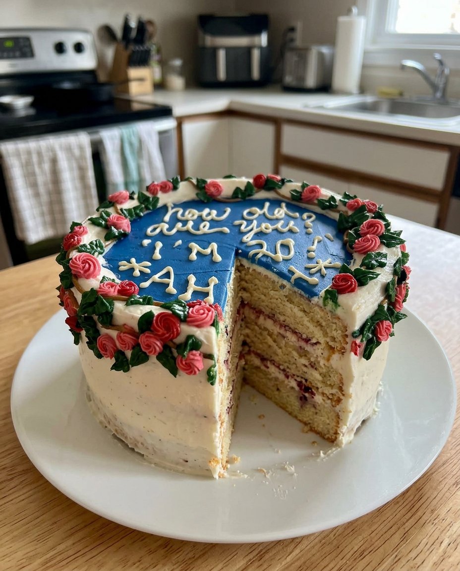 Butter and sugar being creamed in a stand mixer to a pale fluffy texture.