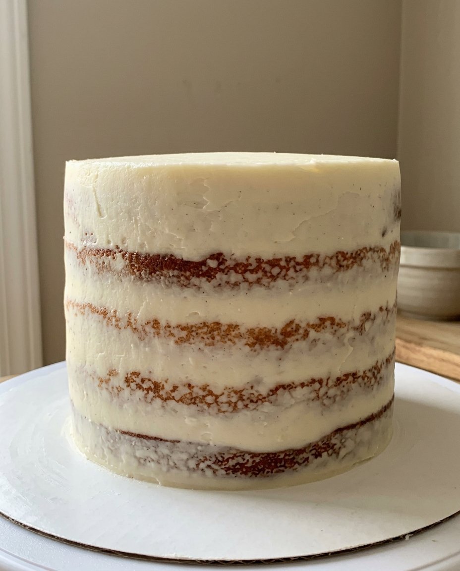 Fresh farm eggs, granulated sugar, and sifted flour on a wooden kitchen counter
