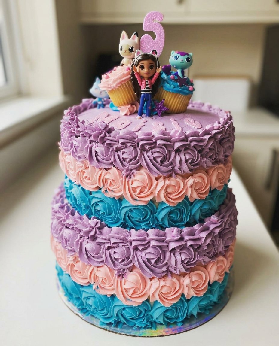 Butter eggs flour and milk arranged on a rustic wooden table