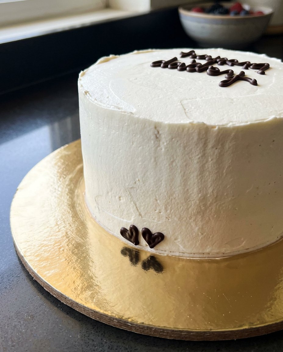 Minimalist Cake 12 Bowls of flour, eggs, Greek yogurt, and butter arranged on a kitchen counter