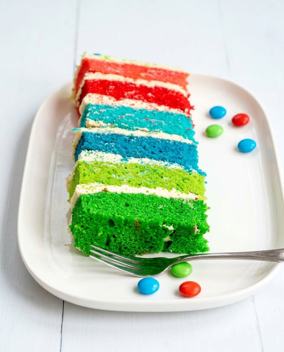 Cake Birthday Boy 13 Checking the thickness of chocolate ganache with a spatula