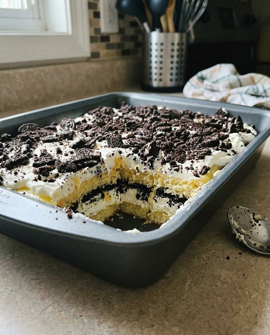 Cookie Cake 13 Close up of dark chocolate being chopped into rustic chunks on a wooden board
