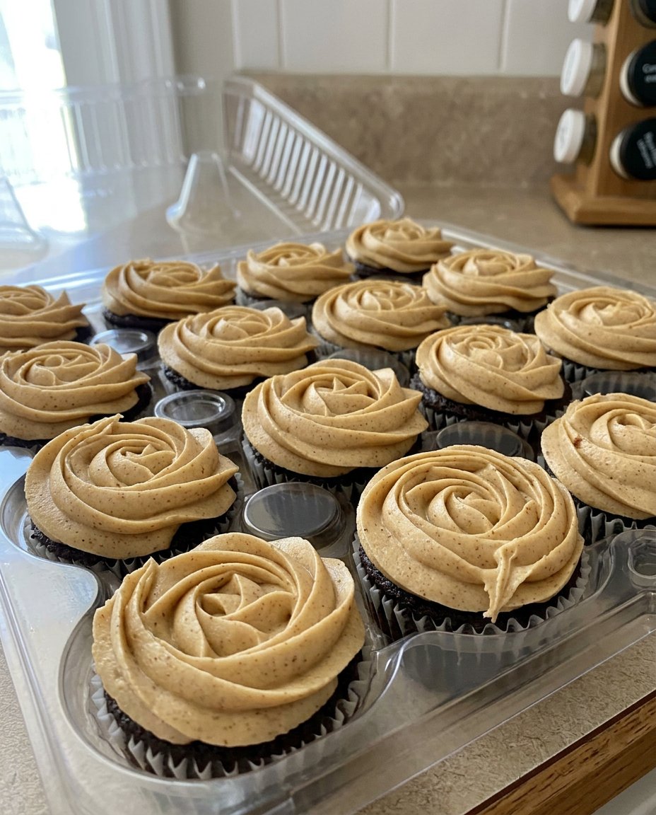 Small Chocolate Cake 13 Digital thermometer checking the internal temperature of a cake