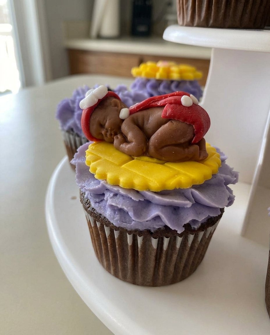 Cake Toppers 12 Bowls of Ghirardelli melting wafers and colorful sprinkles ready for cake topper crafting.