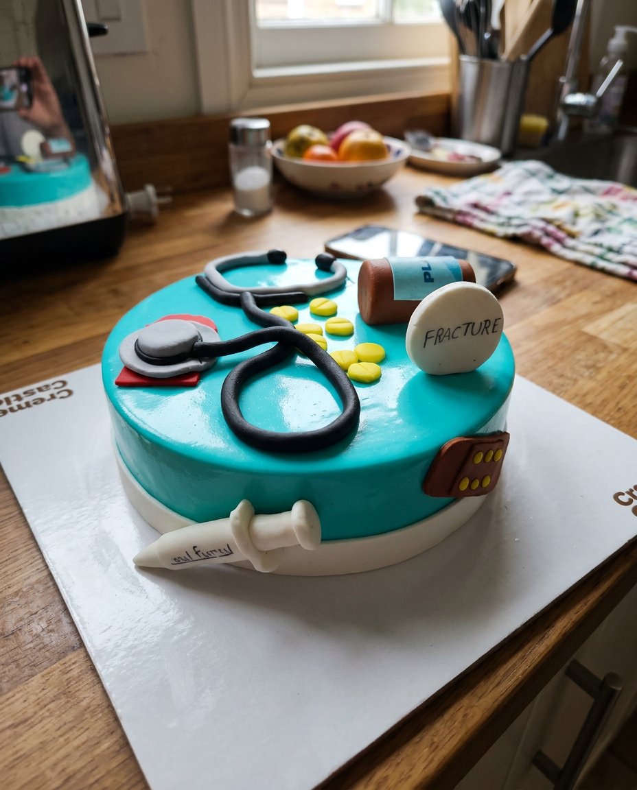 Doctor Cake 13 Smooth yellow cake batter being mixed in a large glass bowl