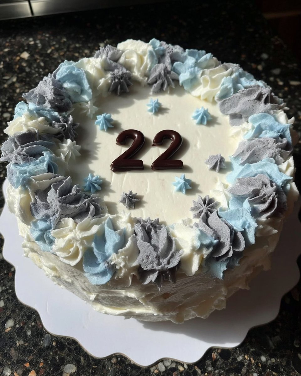 Ombre Cake 14 Slices of ombre cake showing the yellow to teal gradient inside