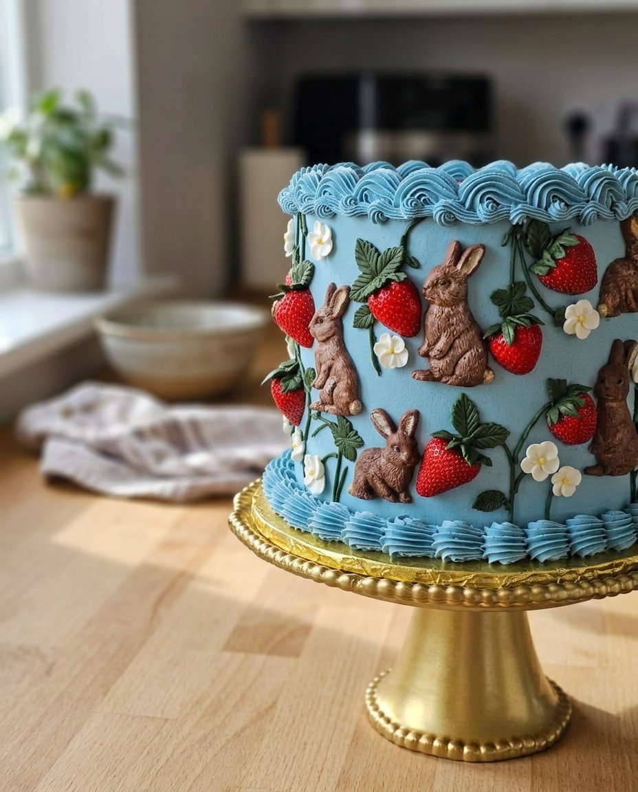 Bday Cake 14 A hand slicing a piece of white cake showing the tender interior crumb