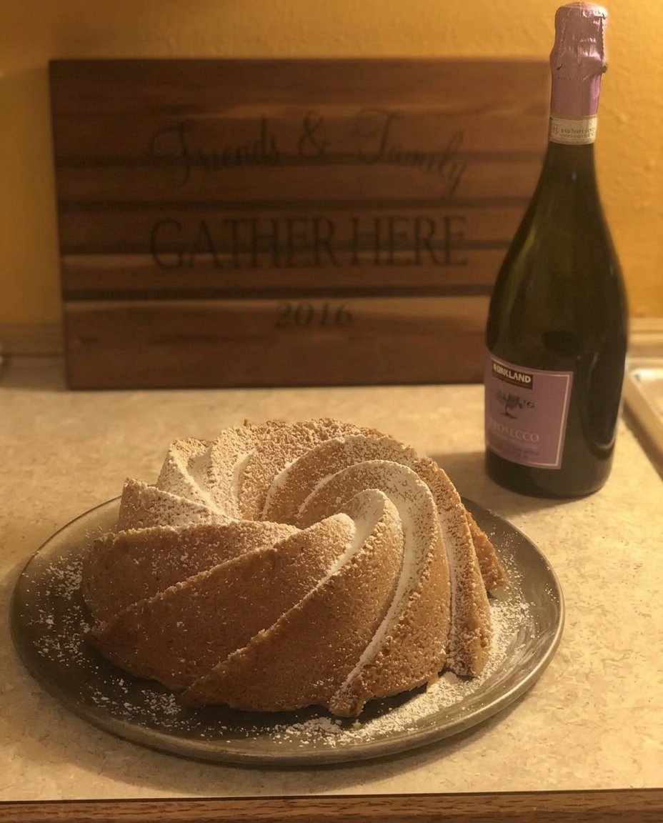 7 Up Cake 2 13 A properly greased and floured Bundt pan ready for batter