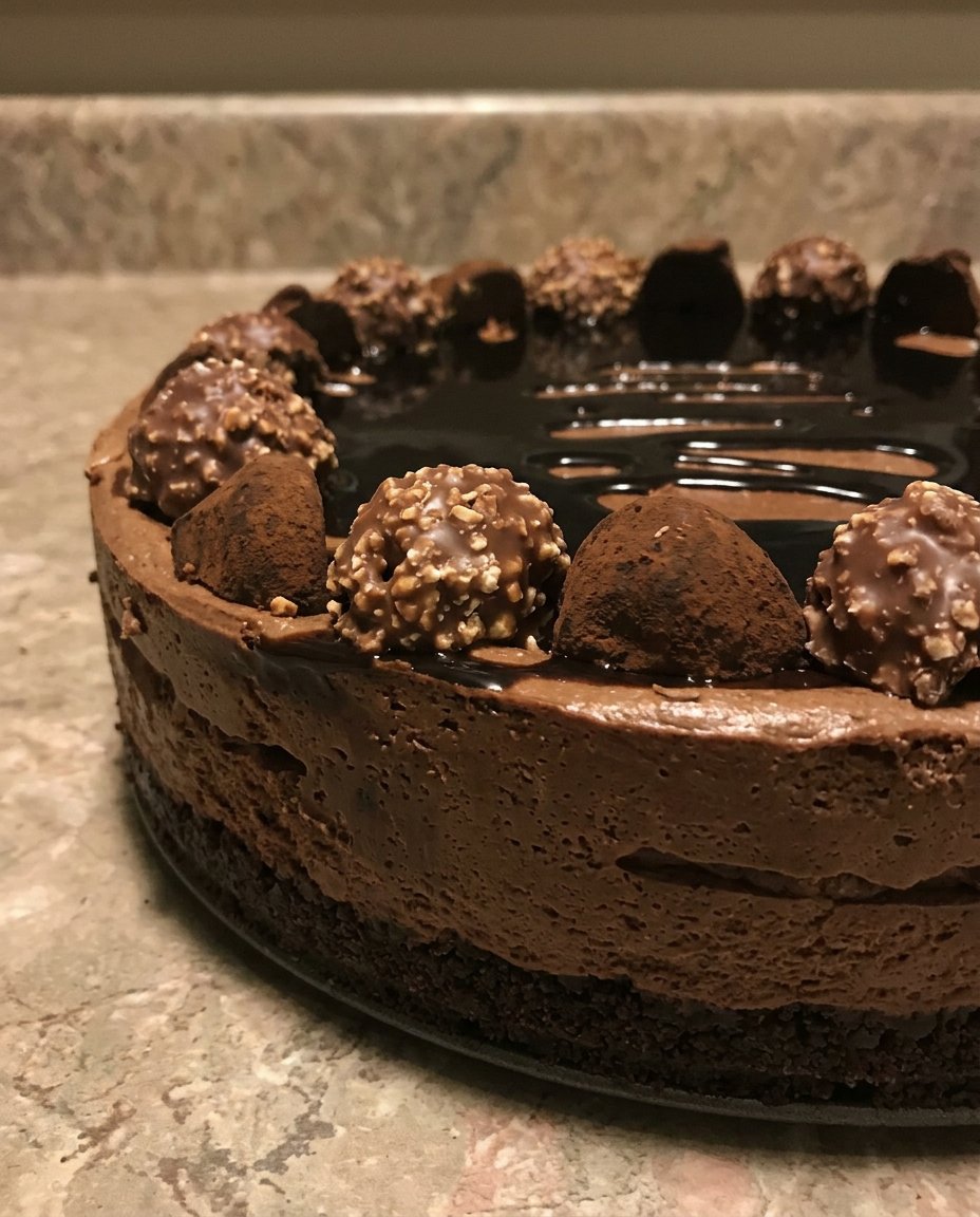 Chocolate Truffle Cake 12 High quality ingredients including dark chocolate cocoa powder and farm fresh sour cream