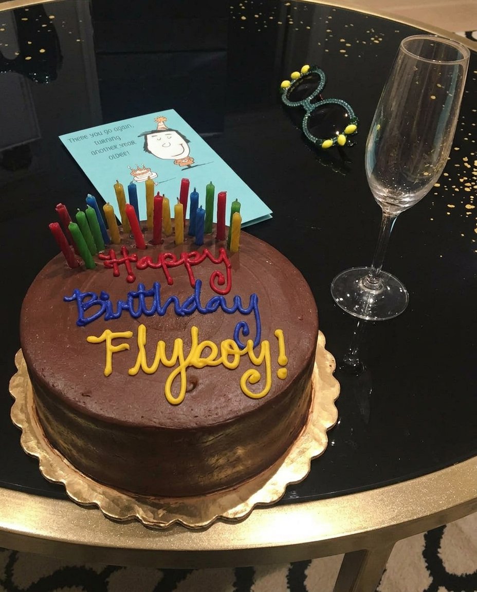 Detailed layout of gelatin sugar and flour for the Frank Ocean Cake recipe