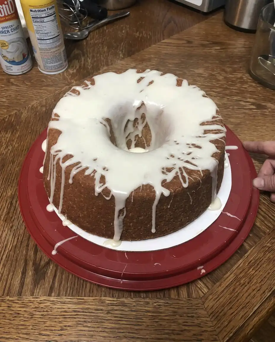 7 Up Cake 2 12 Measured ingredients for 7 up cake including cake mix and soda