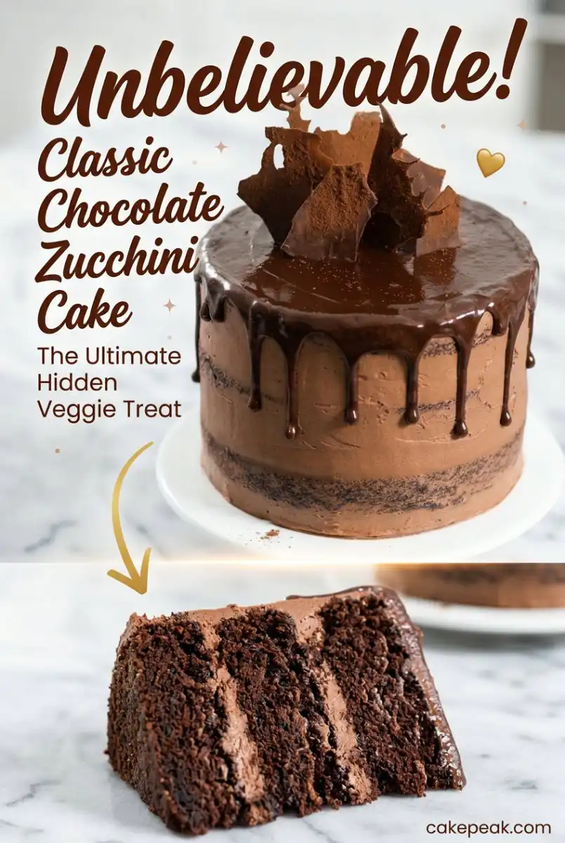 The Best Classic Chocolate Zucchini Cake Recipe: How to Make Moist Chocolate Zucchini Cake Today!