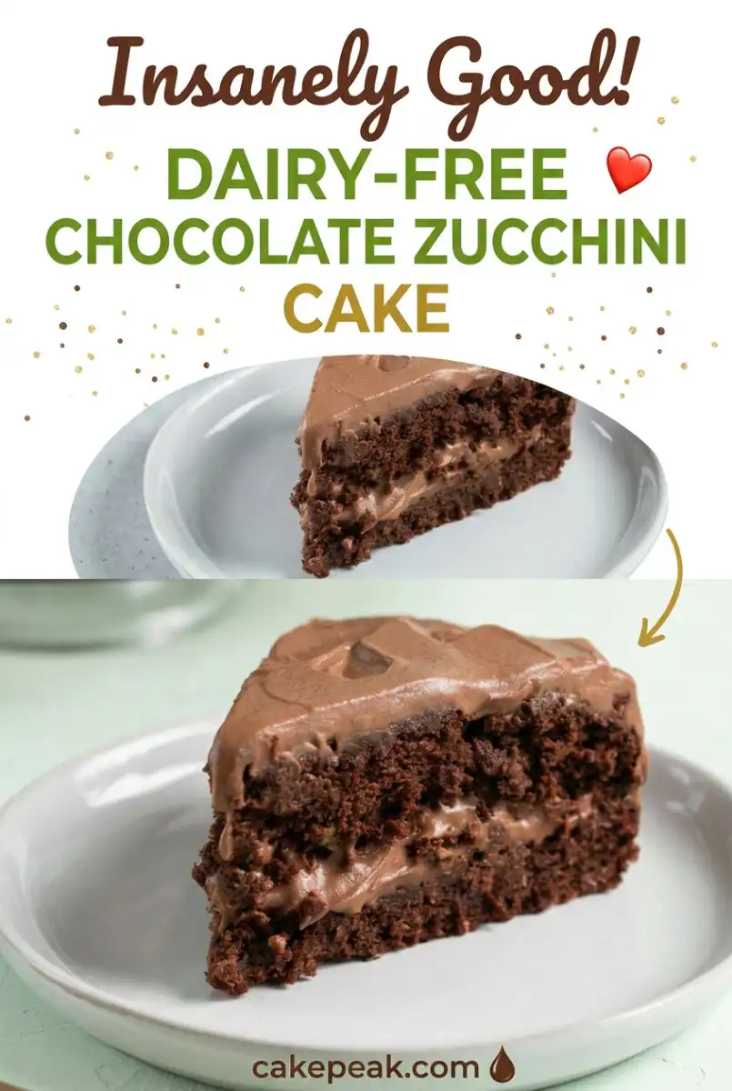 Dairy-Free Chocolate Zucchini Cake 17 Best Dairy-Free Chocolate Zucchini Cake: A Simple and Healthy Chocolate Zucchini Cake Recipe Idea.