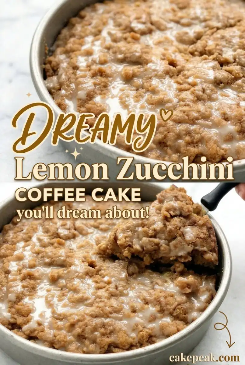 Lemon Zucchini Coffee Cake Recipe: The Best Lemon Zucchini Cake and Zucchini Coffee Cake Treat Ever!