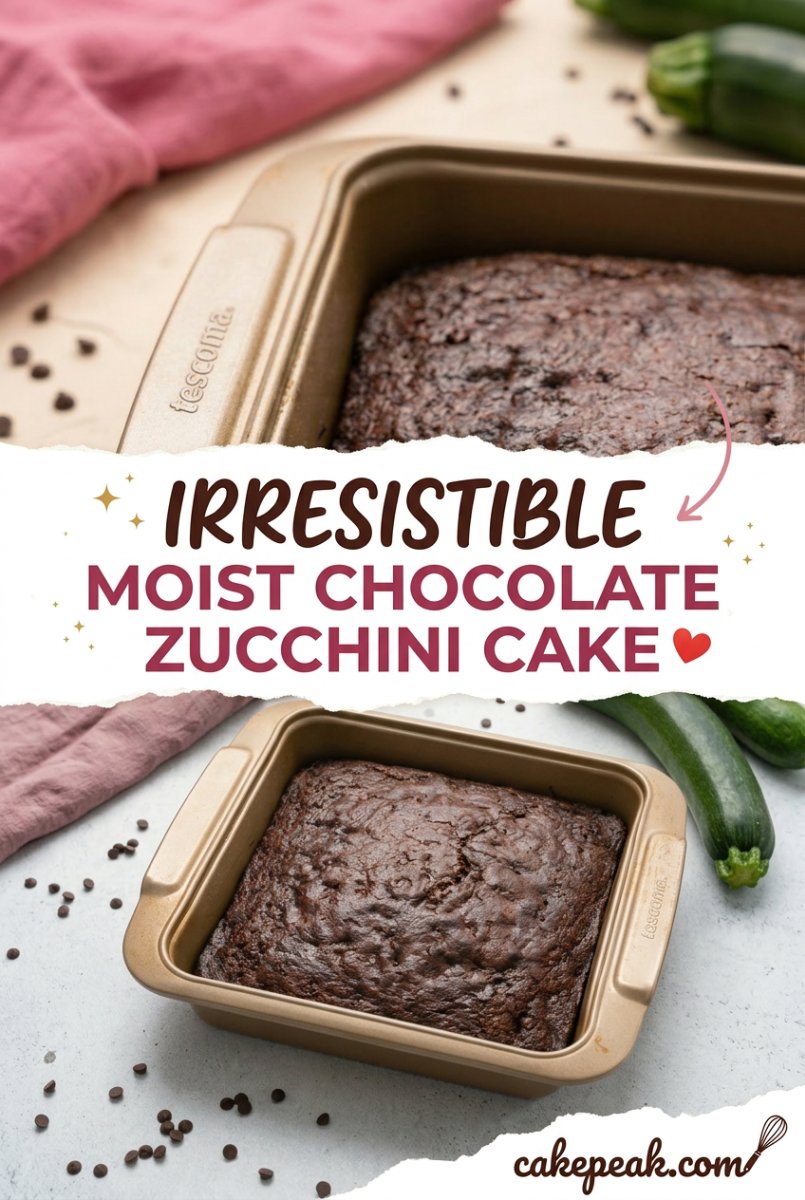 Ultimate Moist Chocolate Zucchini Cake Recipe – The Best Ever Moist Chocolate Zucchini Cake!