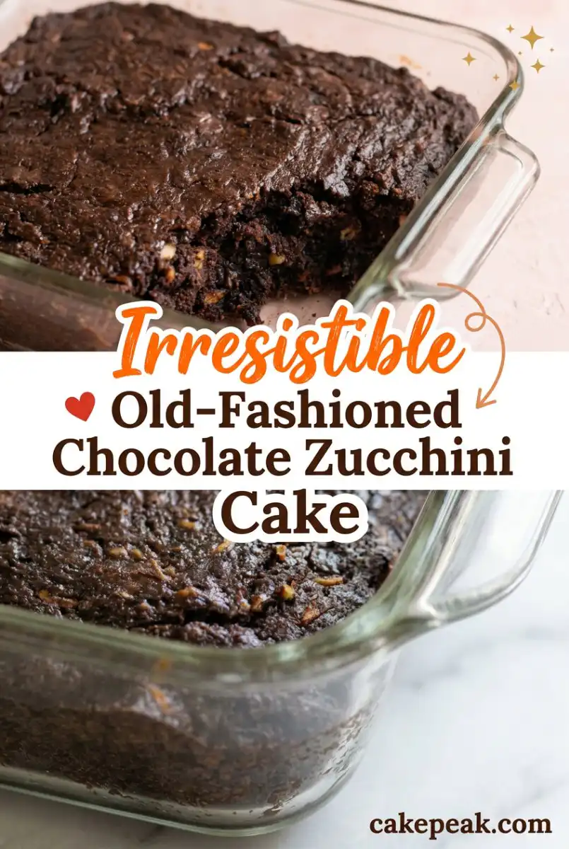 Ultimate Moist Old-Fashioned Chocolate Zucchini Cake Recipe: Best Rich Chocolate Zucchini Cake!