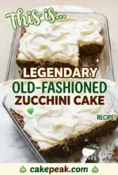 Best Moist Old-Fashioned Zucchini Cake: A Classic and Easy Homemade Zucchini Cake Recipe to Enjoy.