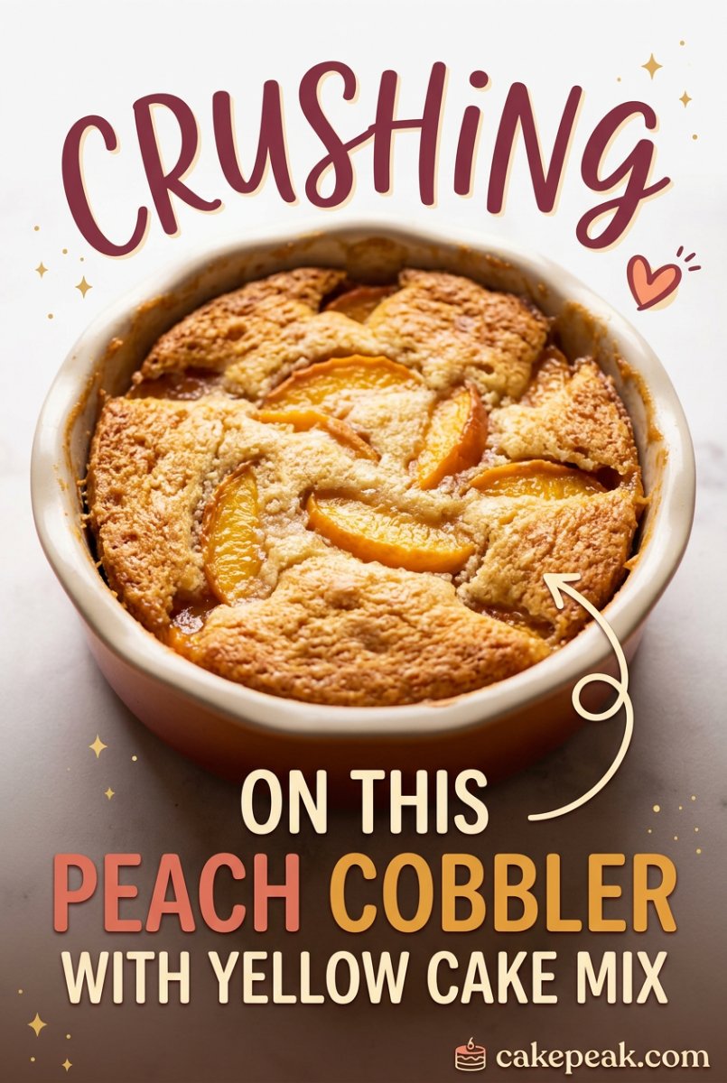 Peach Cobbler with Yellow Cake Mix Recipe: Learn to Make Peach Cobbler with Cake Mix Easy Now!