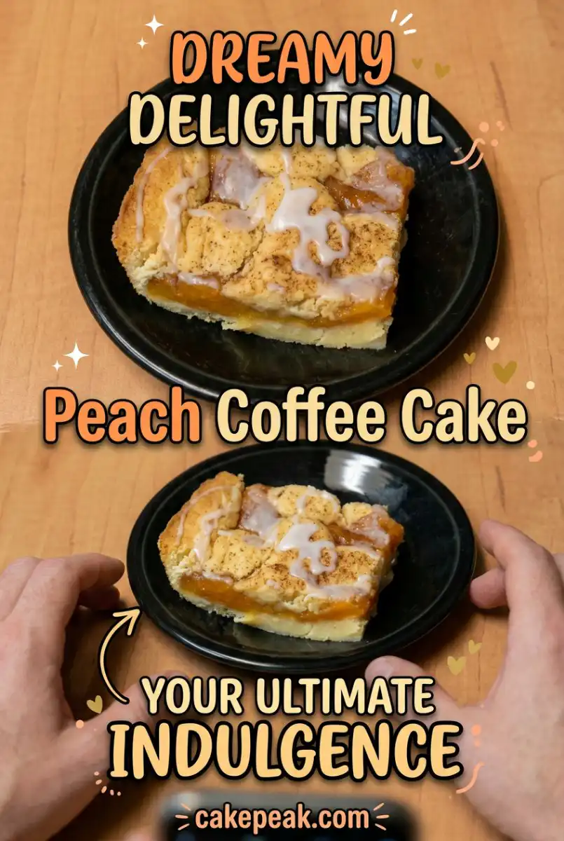 Homemade Peach Coffee Cake: A Moist Peach Cake Recipe and Easy Peach Cobbler Pound Cake Favorite.