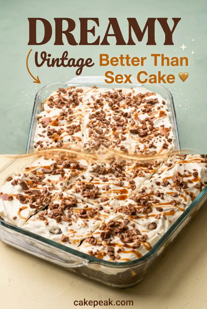 Vintage Better Than Sex Cake: The Best Chocolate Layer Cake and 3 Layer Cake for Your Anniversaire