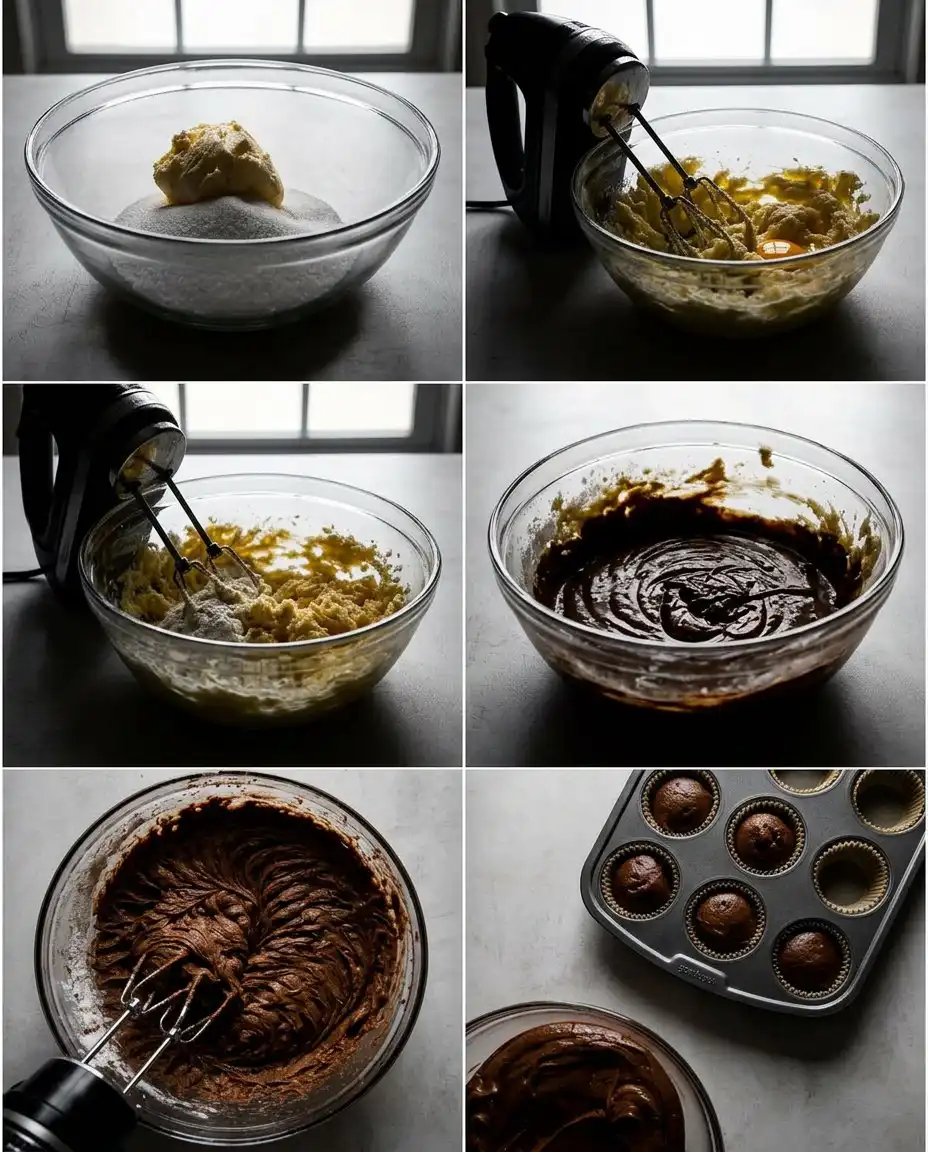Patriotic Chocolate Cupcakes with Cake Mix 12 Ingredients for patriotic chocolate cupcakes including cake mix oil and egg