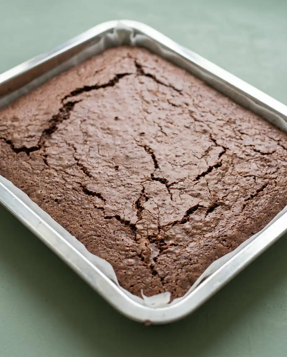 Square slices of Gluten-Free Chocolate Zucchini Cake topped with fudge frosting on a plate.
