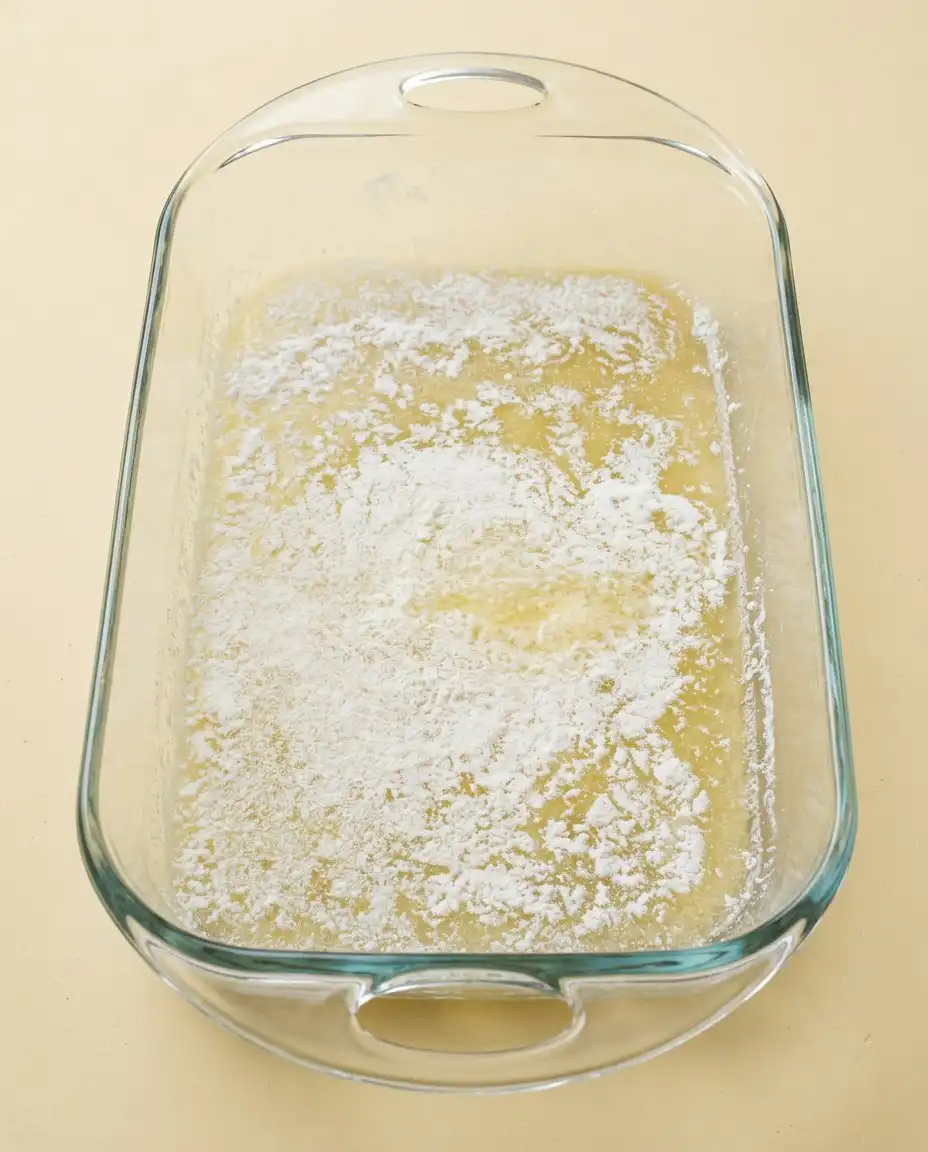 Peach Cobbler with Canned Peaches 15 A large spoon scooping out a serving of Peach Cobbler with Canned Peaches.
