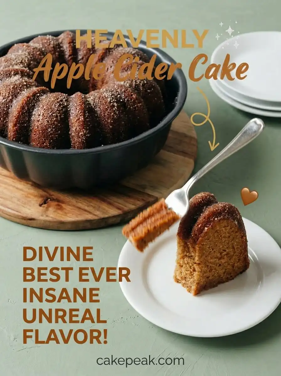 The Best Apple Cider Cake Recipe for Your Ultimate Fall Cake Inspiration and Cozy Autumn Baking