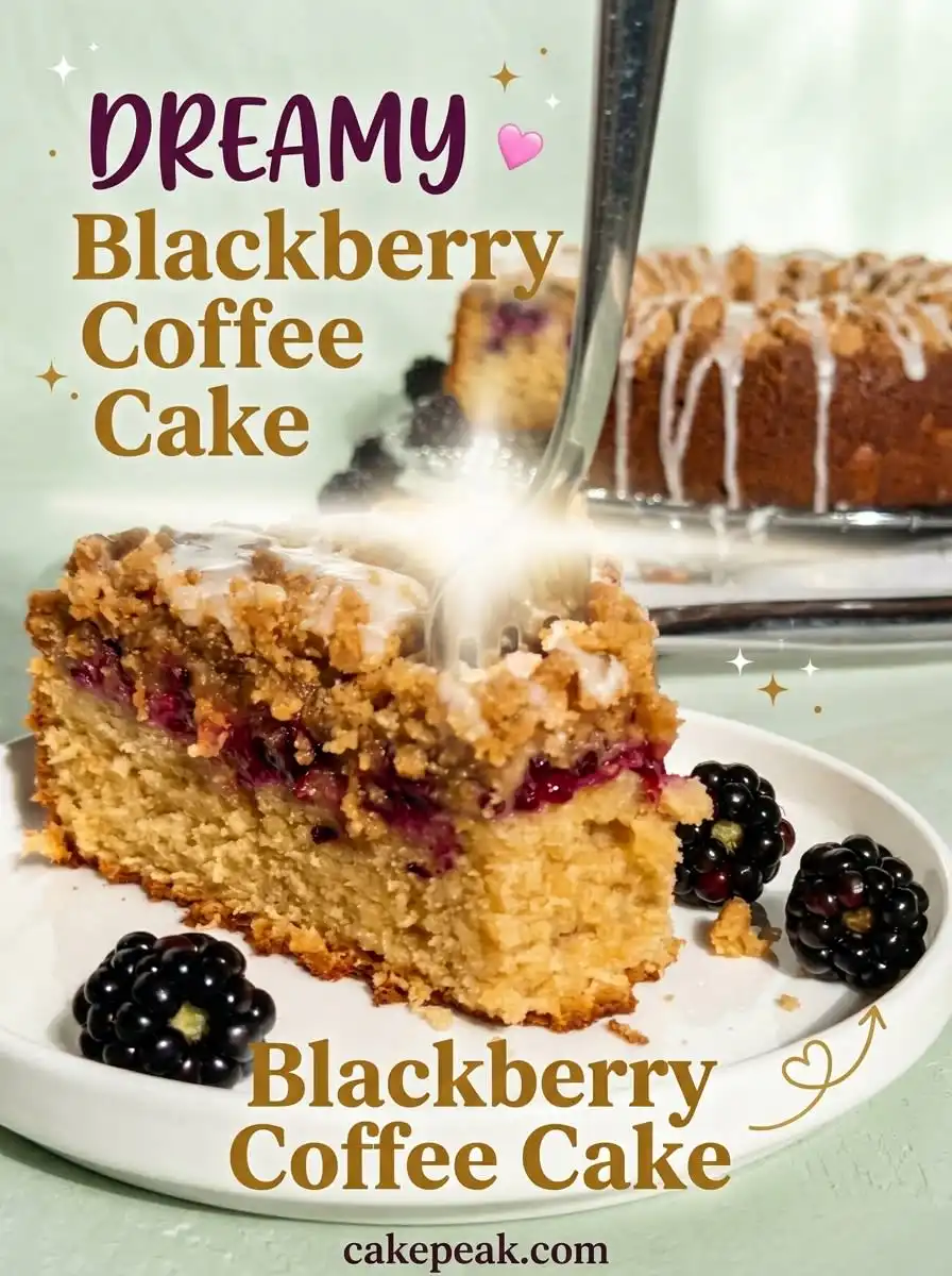 Blackberry Coffee Cake: The Ultimate Moist Blackberry Cake Recipe for Your Next Morning Brunch Idea