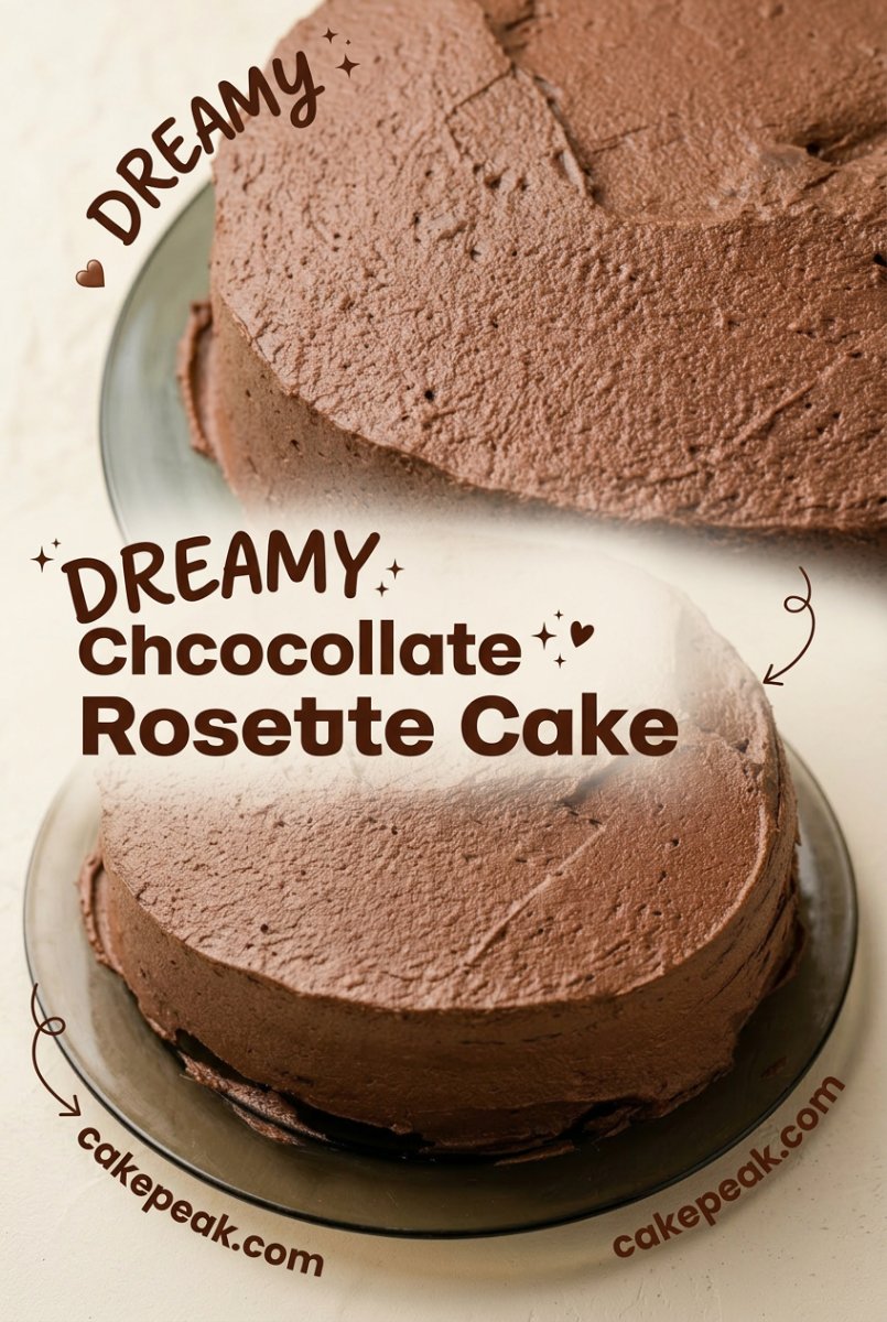 Chocolate Rosette Cake 17 Chocolate Rosette Cake: Elegant Techniques for Beautiful Chocolate Cake Decoration Ideas to Try