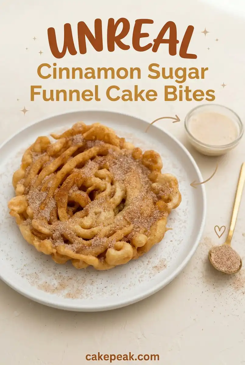 Easy Homemade Cinnamon Sugar Funnel Cake Bites: Crispy, Sweet, and Ready in Twenty Minutes