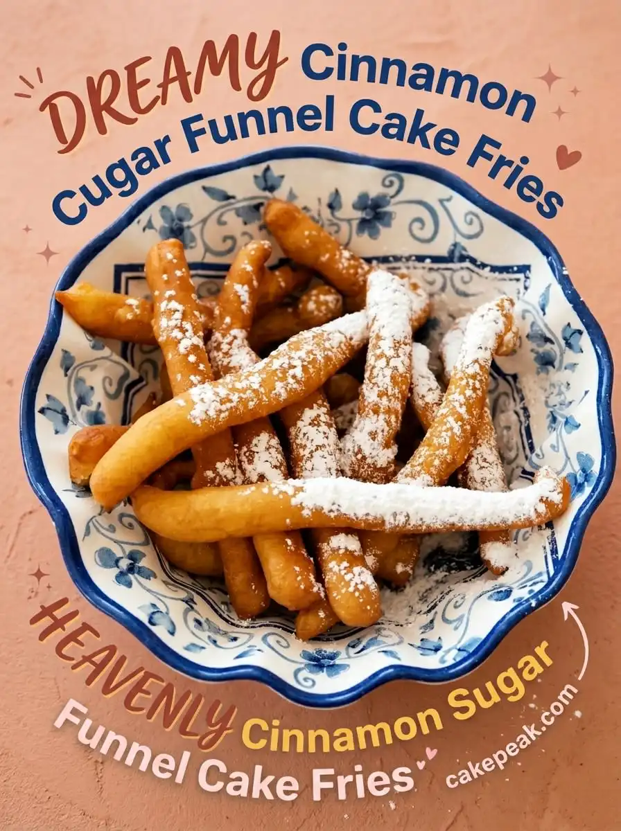 Cinnamon Sugar Funnel Cake Fries Recipe: The Ultimate Fairground Treat Made Easy at Home Today!
