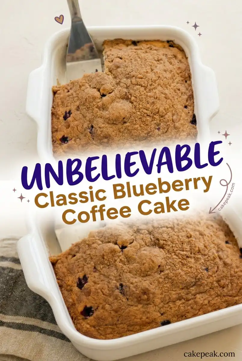 Classic Blueberry Coffee Cake: The Ultimate Recipe for a Moist and Buttery Blueberry Coffee Cake