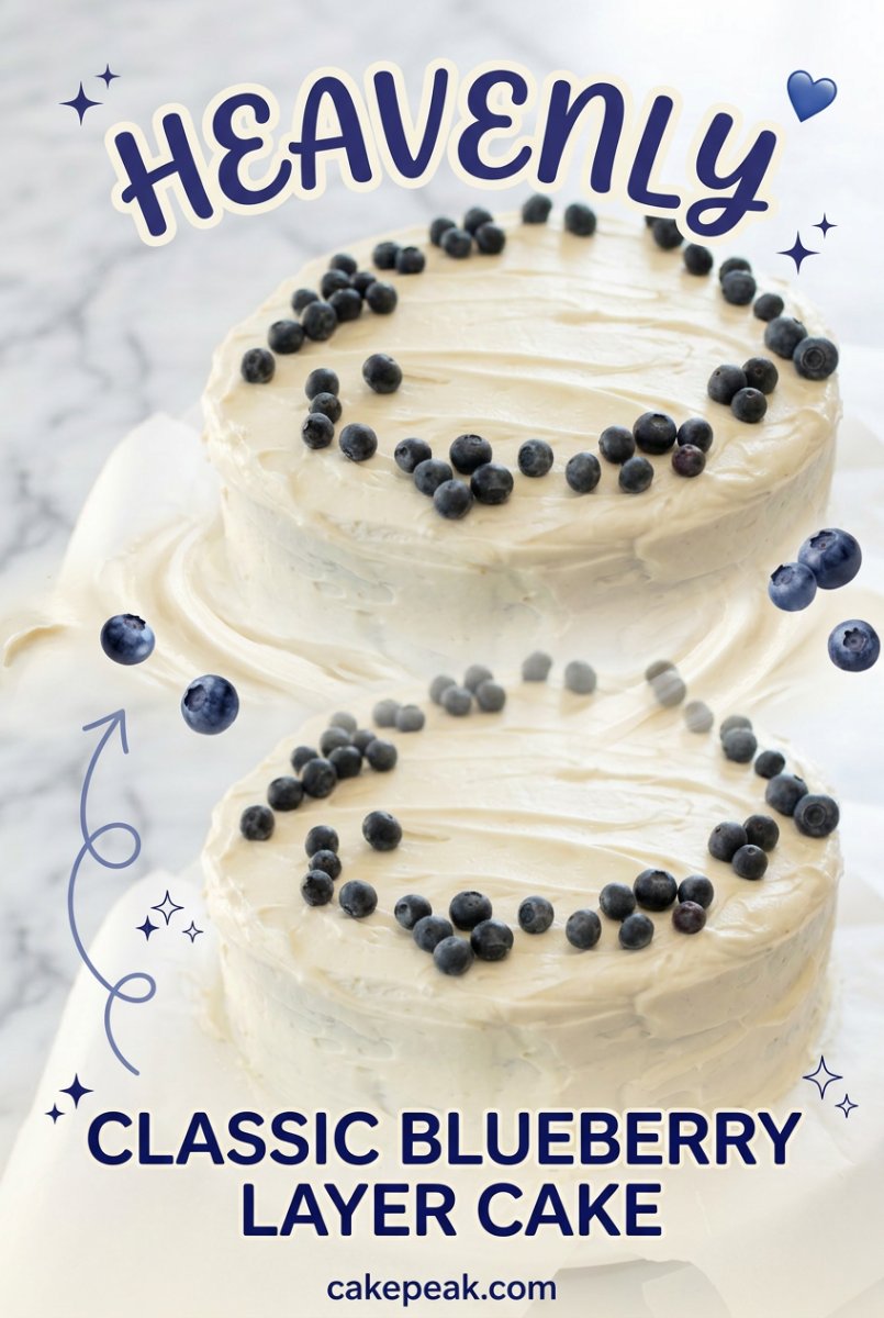 Classic Blueberry Layer Cake 17 Ultimate Classic Blueberry Layer Cake Recipe - A Dreamy Blueberry Cake for Every Celebration