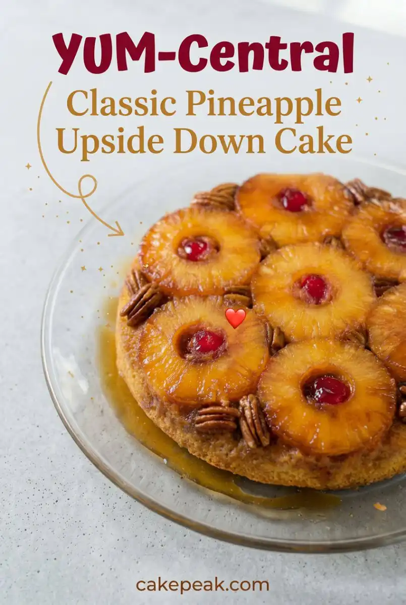 Classic Pineapple Upside Down Cake: The Best Pineapple Upside Down Cake Recipe Ever!