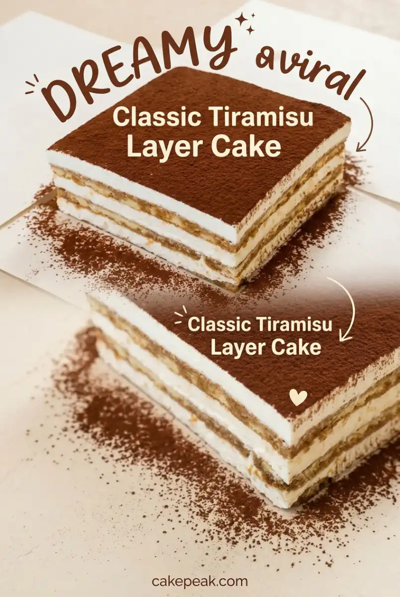 Classic Tiramisu Layer Cake 17 Classic Tiramisu Layer Cake: The Ultimate Recipe for a Decadent and Creamy Tiramisu Cake Delight