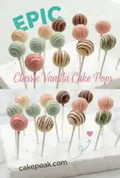 Easy Classic Vanilla Cake Pops Recipe: The Ultimate Sweet Treats and Cake Pops Tutorial Guide